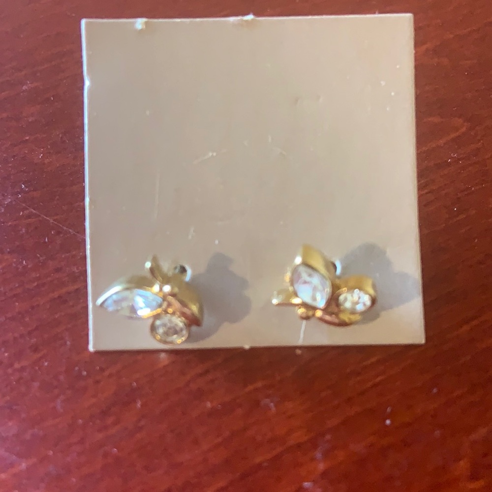 Vintage Avon Butterfly Earrings